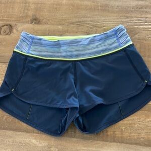 Lululemon Speed Shorts Size 2 like new